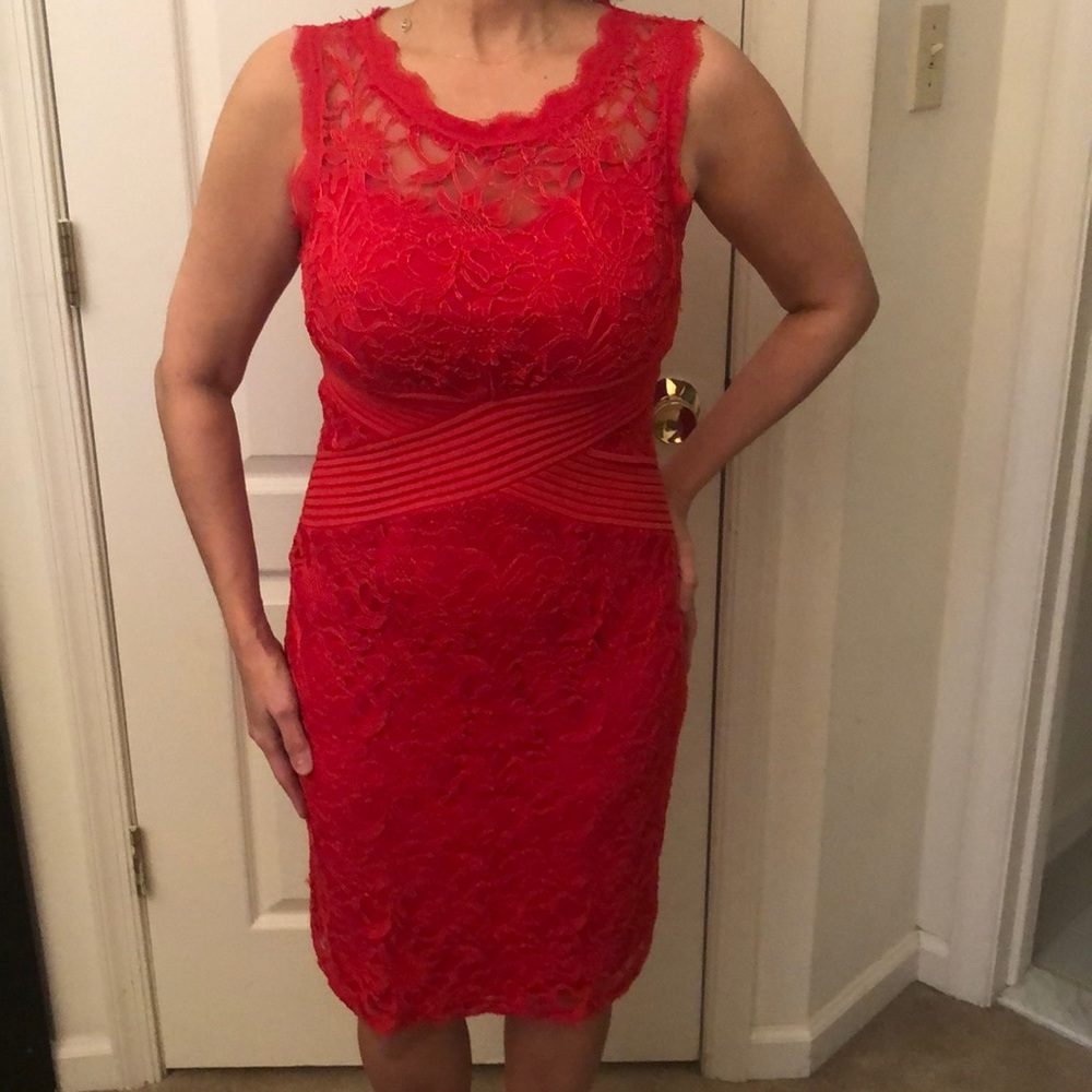 Red Lace Dress